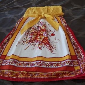 Strapless size small darling dress!